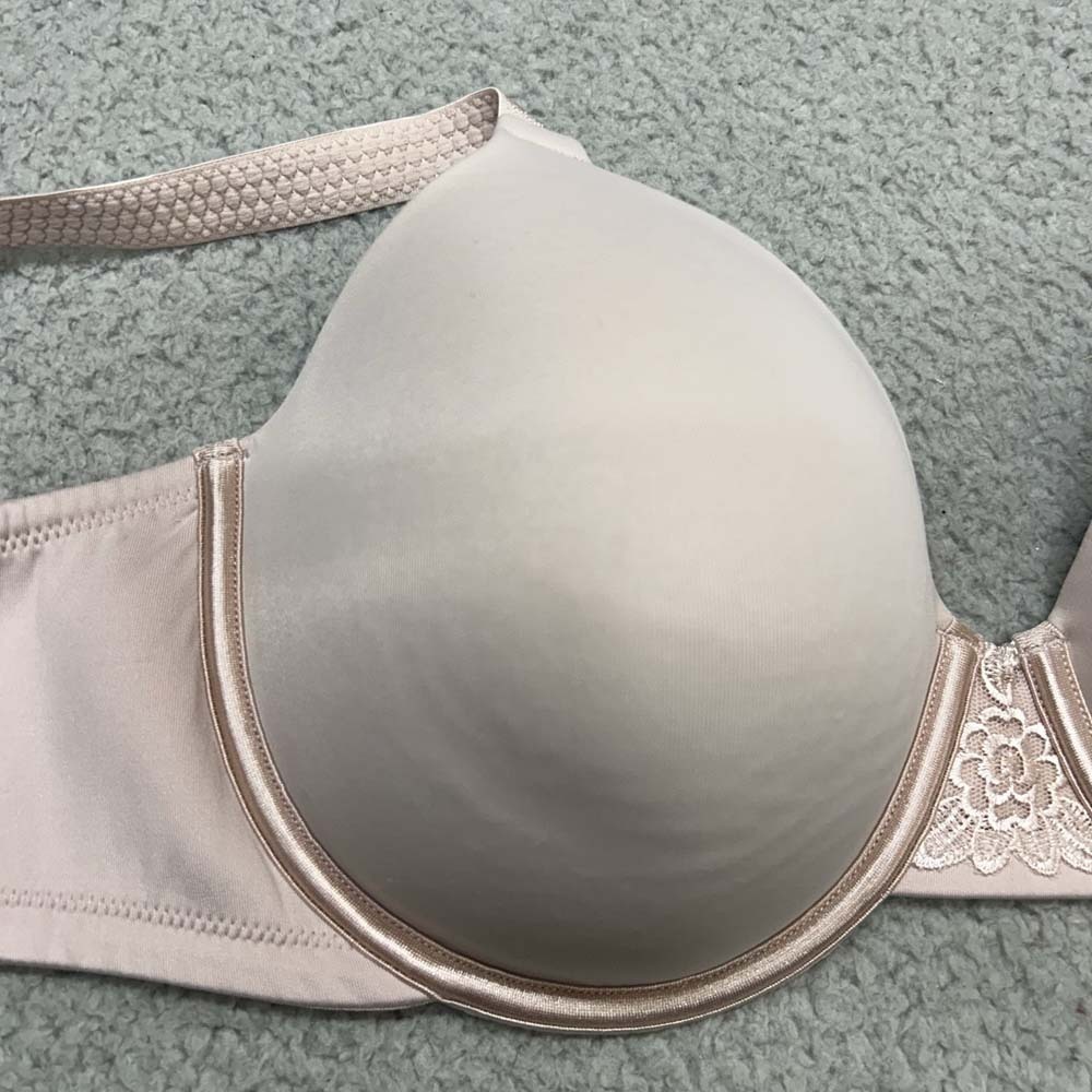 Vanity Fair Bra 42C T-Shirt Bra 76380 Beauty Back Smoothing Full Figure Contour - Picture 2 of 11